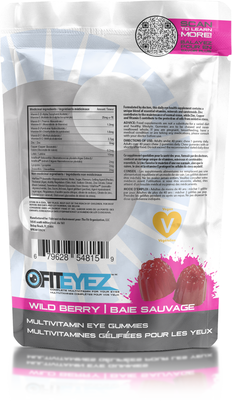 Fit Eyez™ - Wild Berry - 30 pack